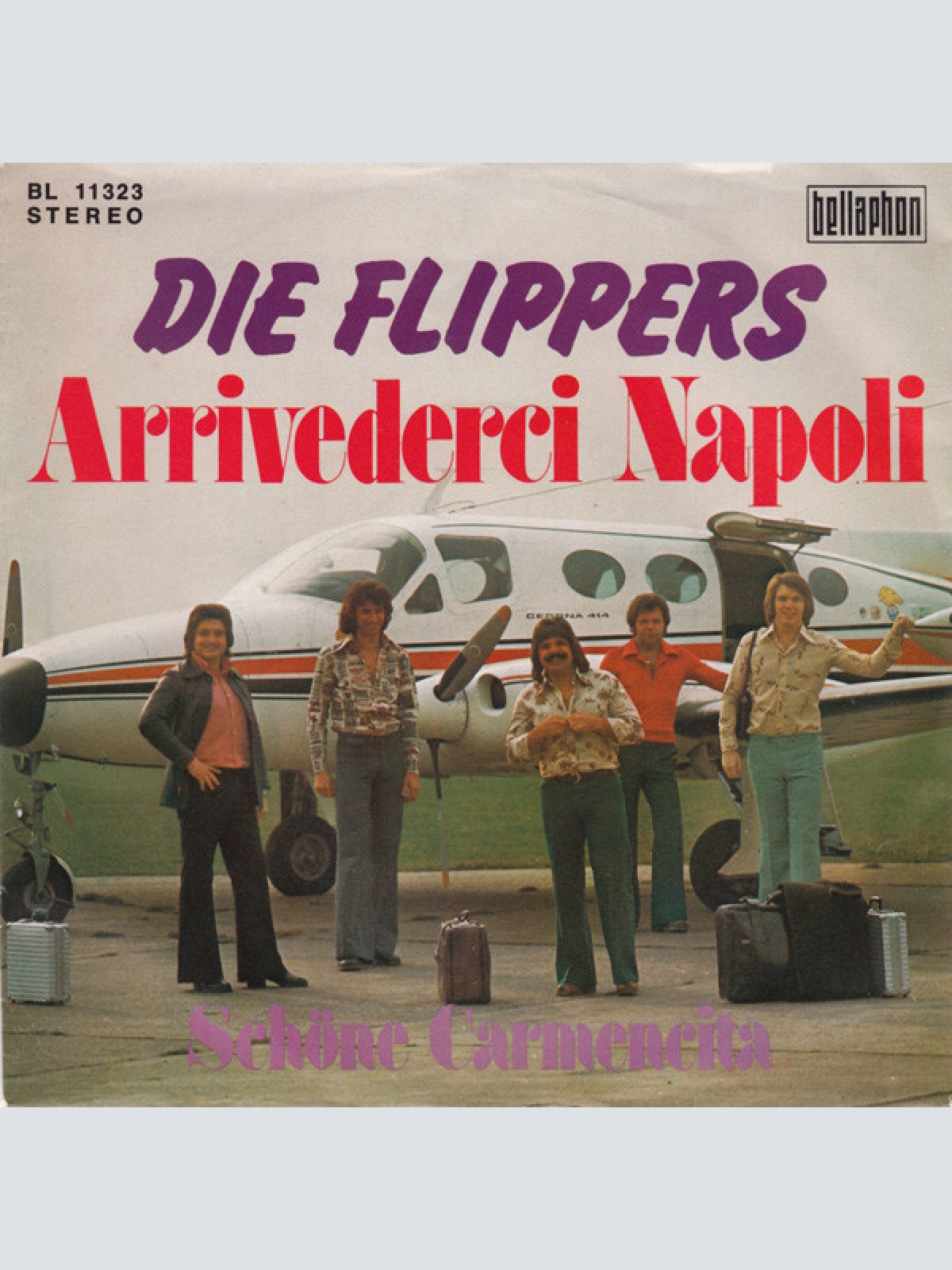 Vinyl / Die Flippers - Arrivederci Napoli