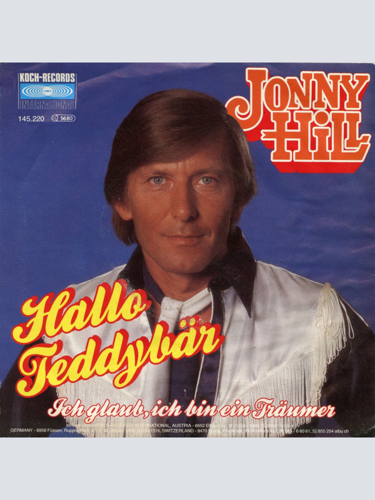 Vinyl / Jonny Hill - Hallo Teddybär