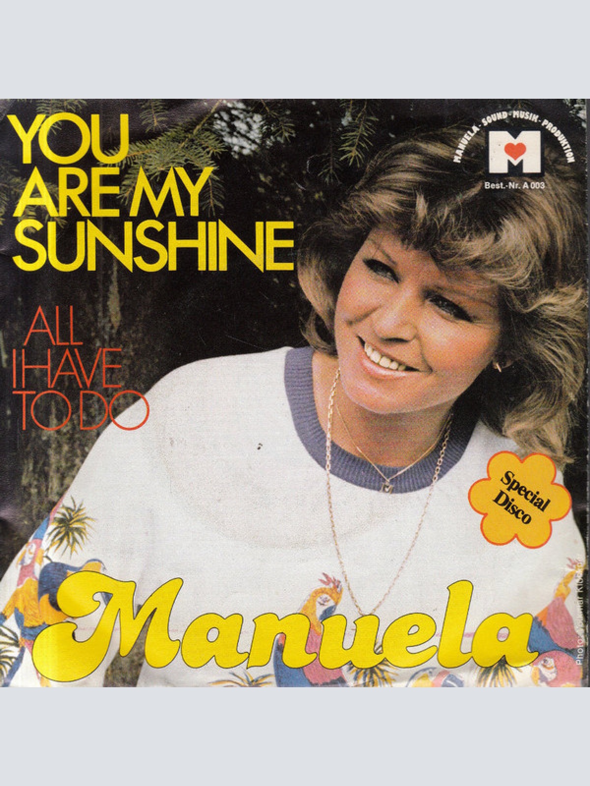 Vinyl / Manuela (5) - You Are My Sunshine