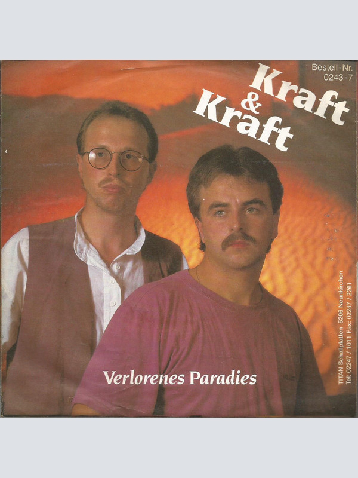 Vinyl / Kraft & Kraft - Verlorenes Paradies