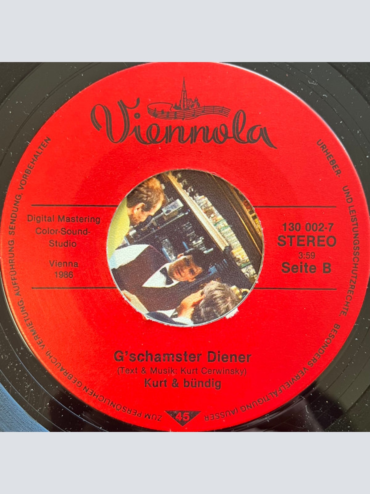 Vinyl / Kurt & Bündig - I Was Ka Adress