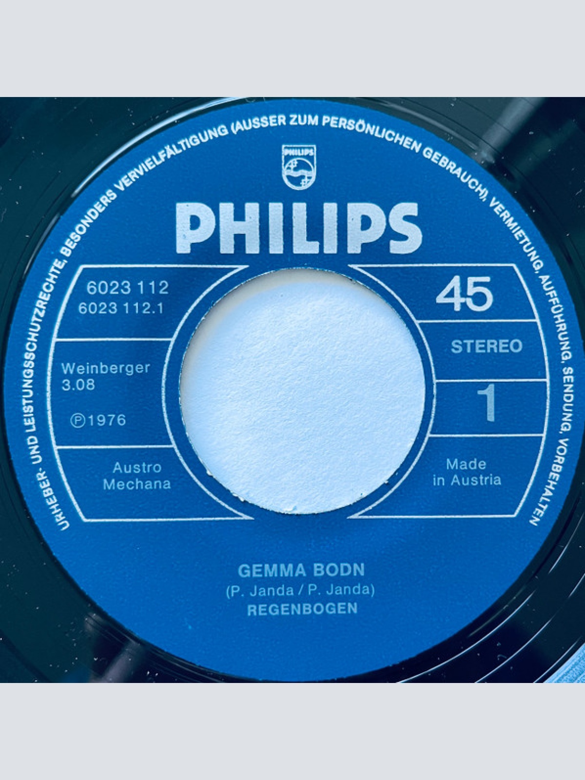 Vinyl / Regenbogen (3) - Gemma Bodn