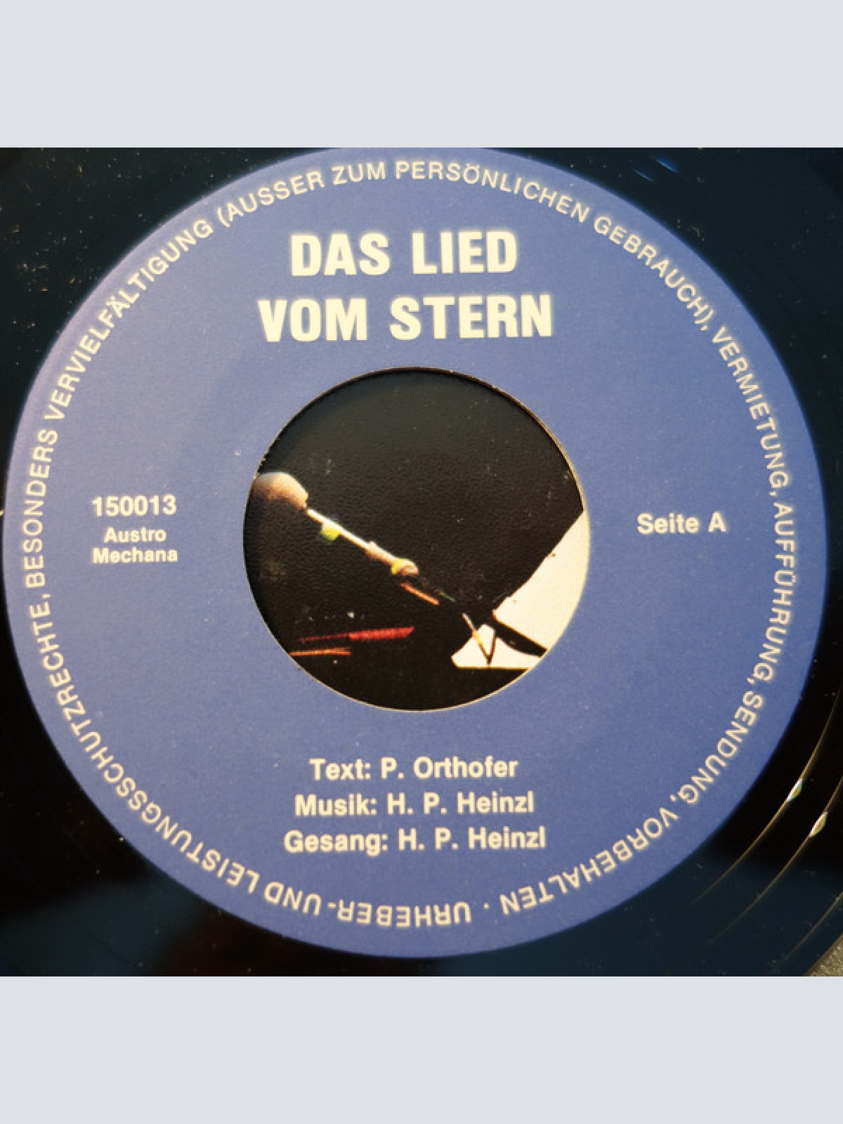 Vinyl / Hans Peter Heinzl - Das Lied Vom Stern