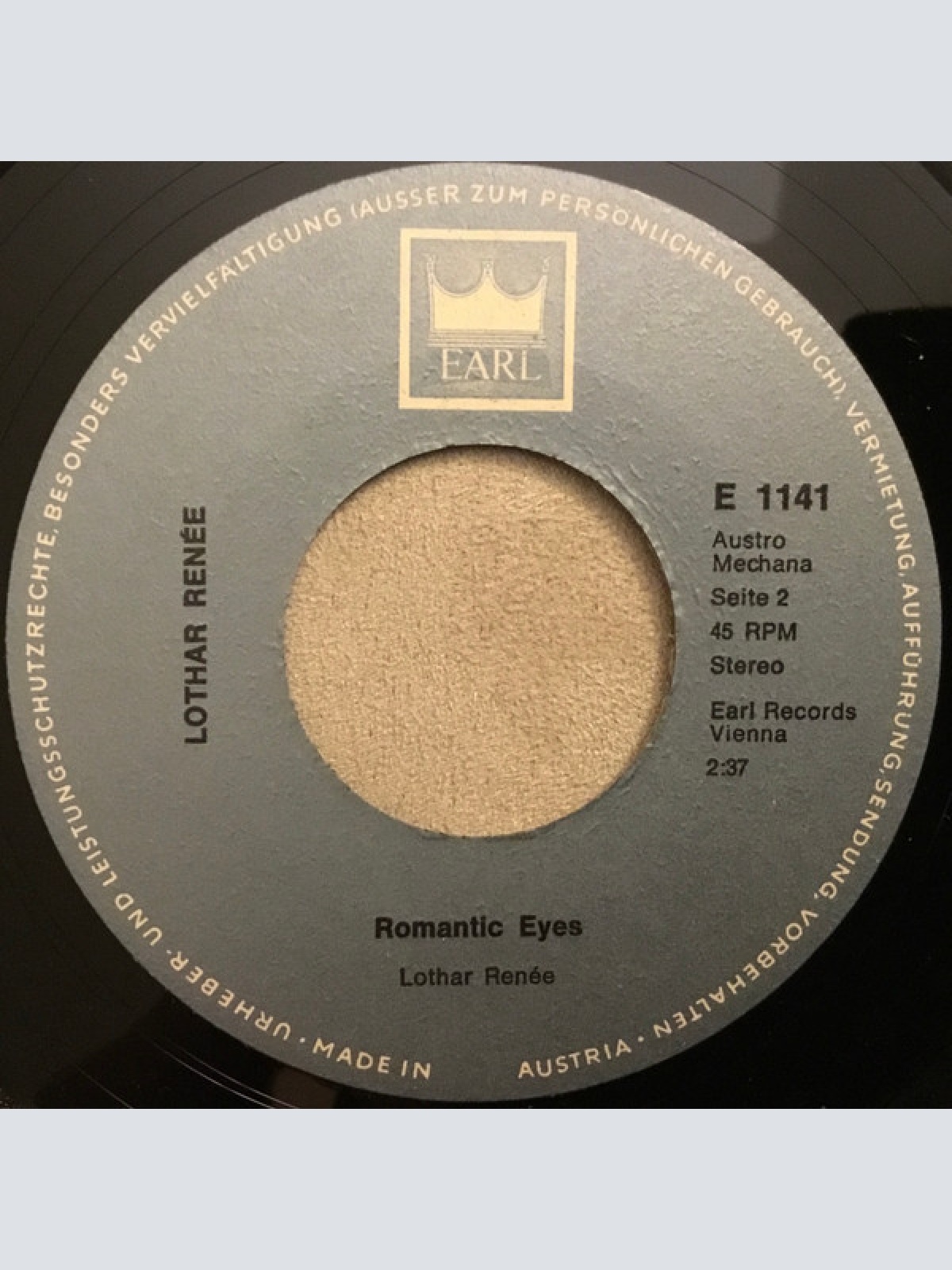 Vinyl / Lothar Renee - Cote D‘Azur