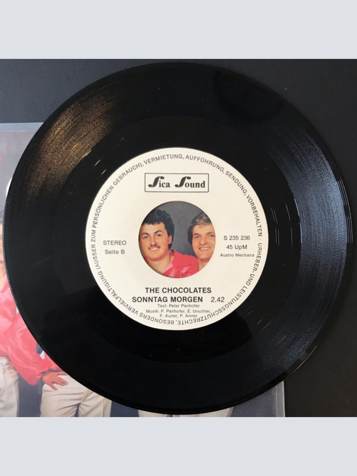 Vinyl / The Chocolates - Disco Mann / Sonntag Morgen