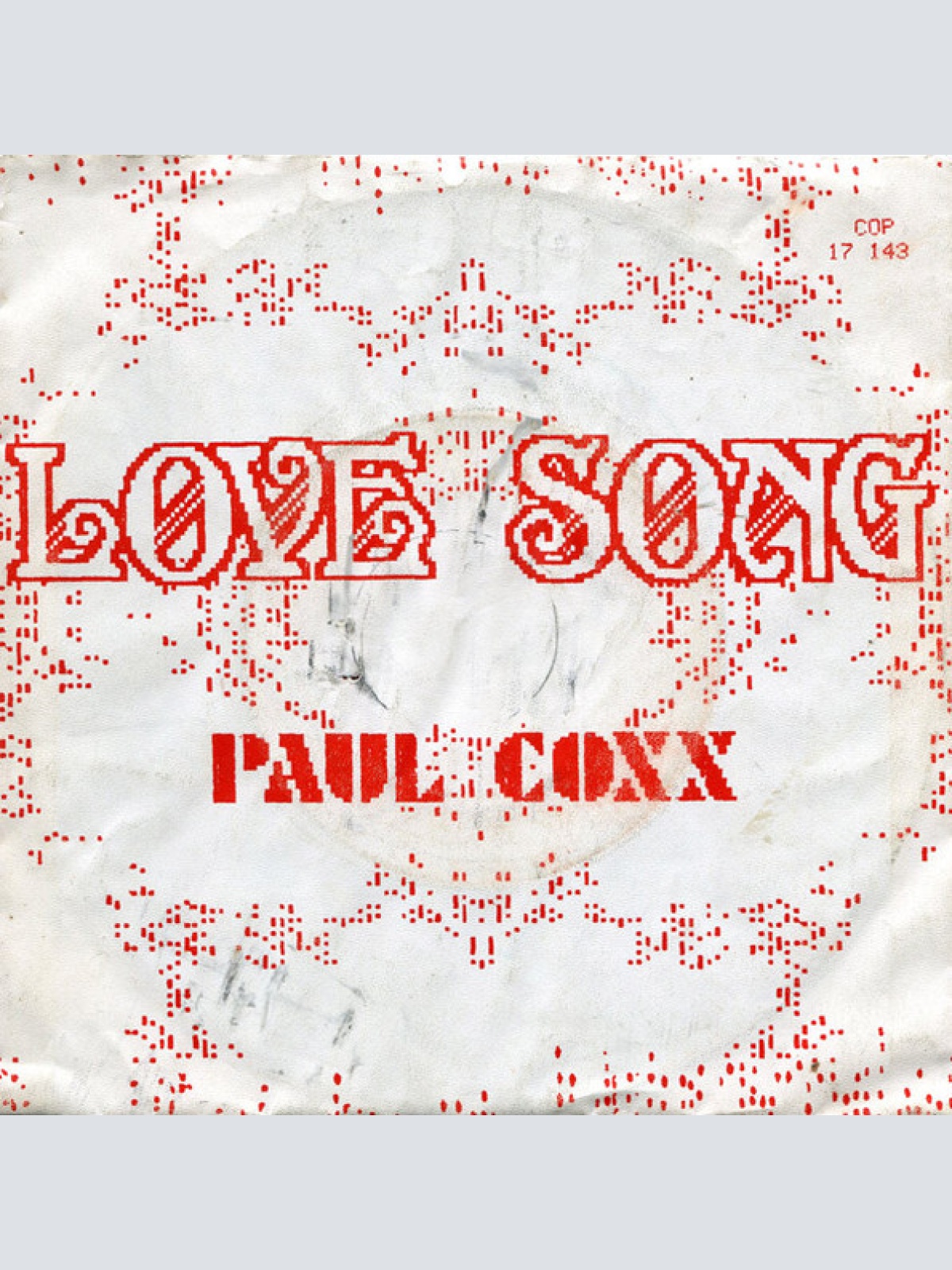 Vinyl / Paul Coxx - Love Song