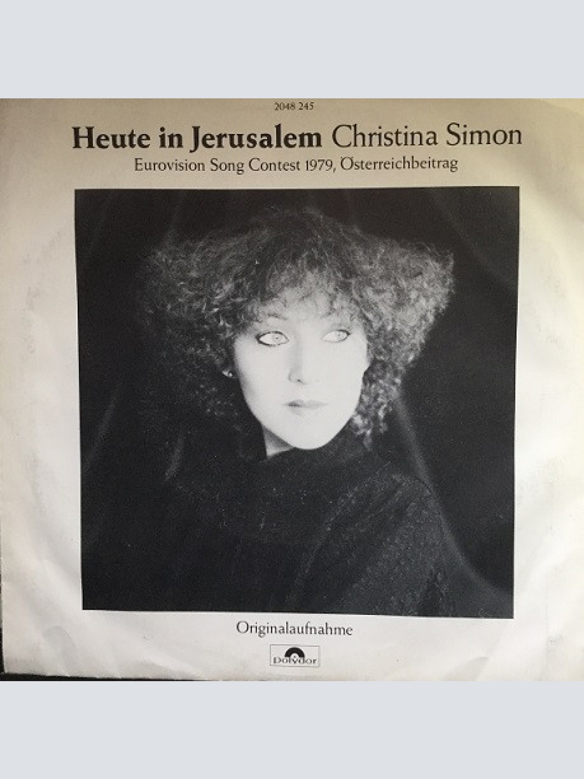 Vinyl / Christina Simon (2) - Heute In Jerusalem