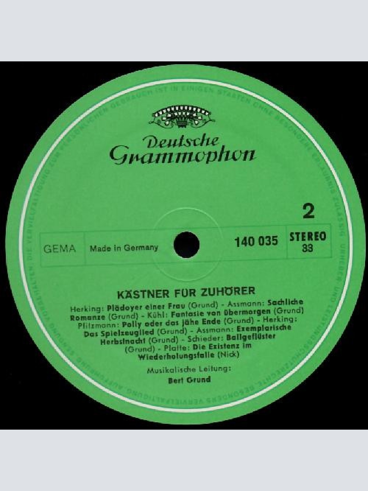 Vinyl / Various - Kästner Für Zuhörer