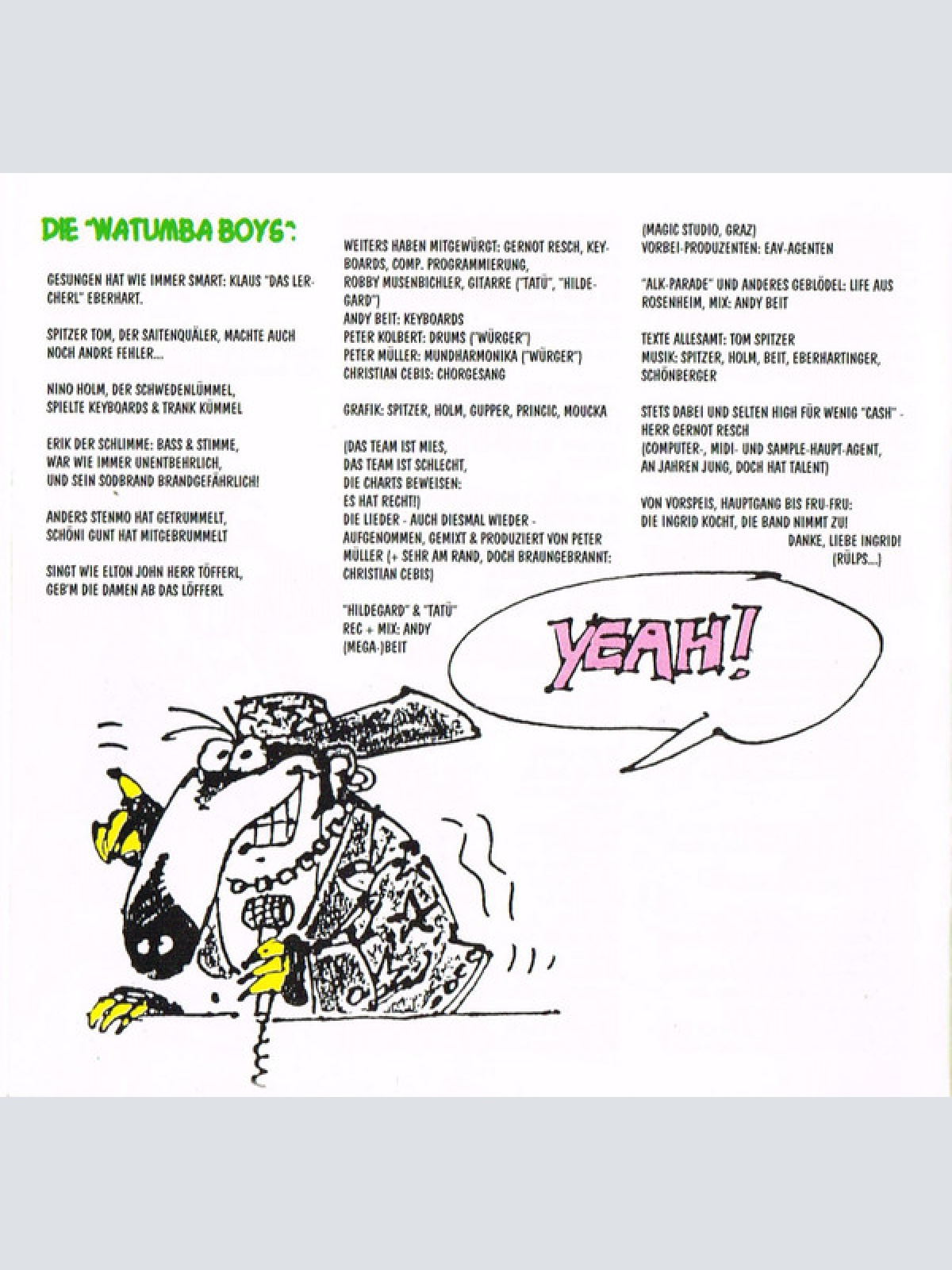 CD / Gemeine Verunsicherung!!!* - Watumba!