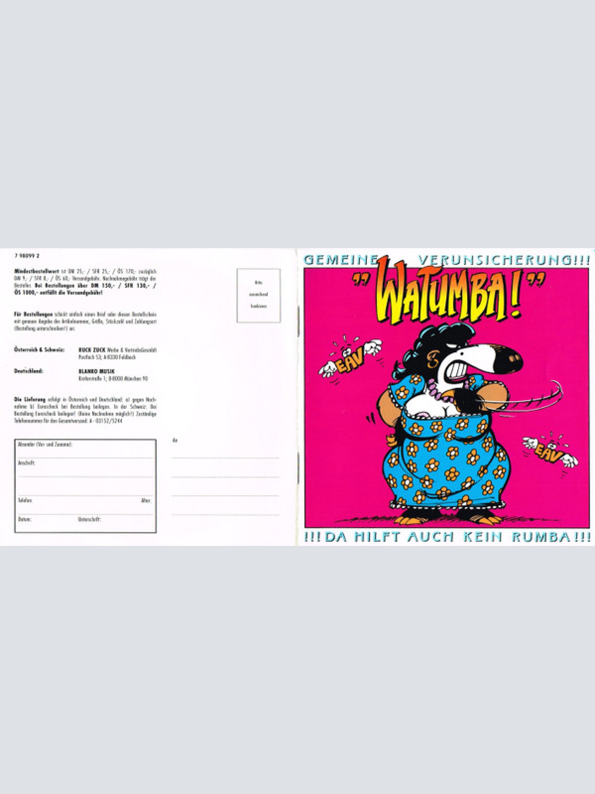 CD / Gemeine Verunsicherung!!!* - Watumba!