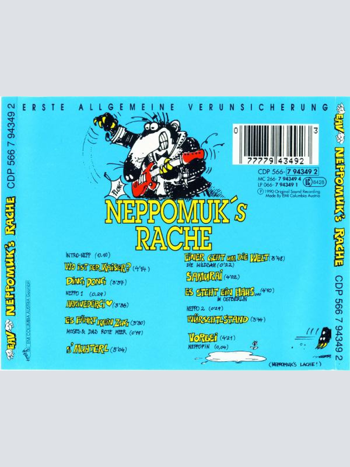 CD / EAV (Erste Allgemeine Verunsicherung) - Neppomuk's Rache