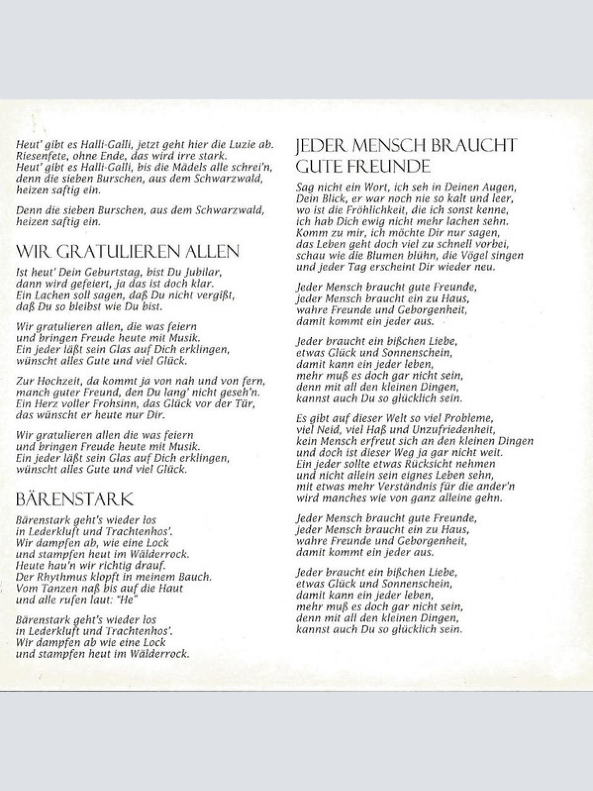 CD / D'Feldberger Spitzbuebe - Die Gaudi Burschen