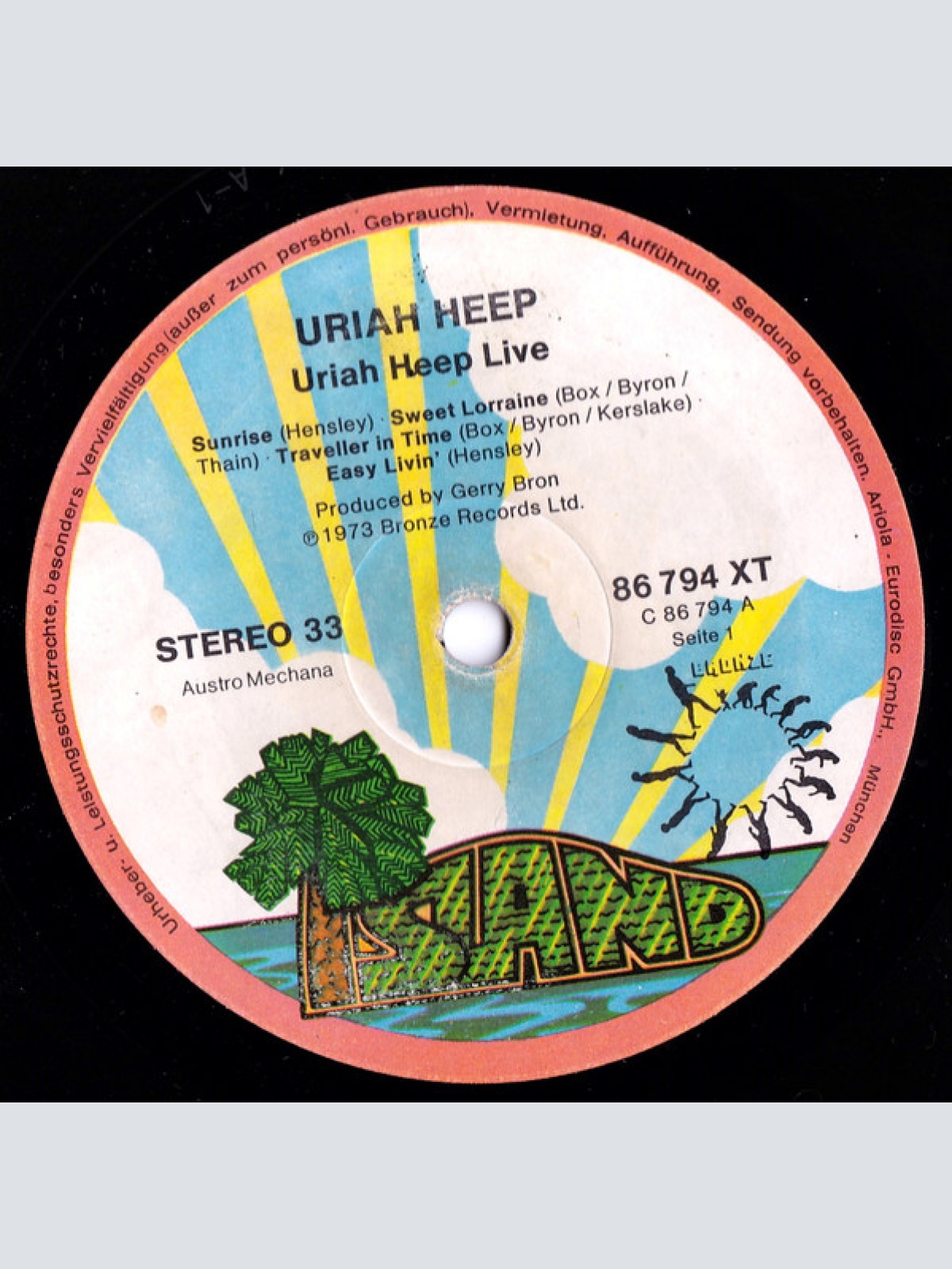 Vinyl / Uriah Heep - Uriah Heep Live