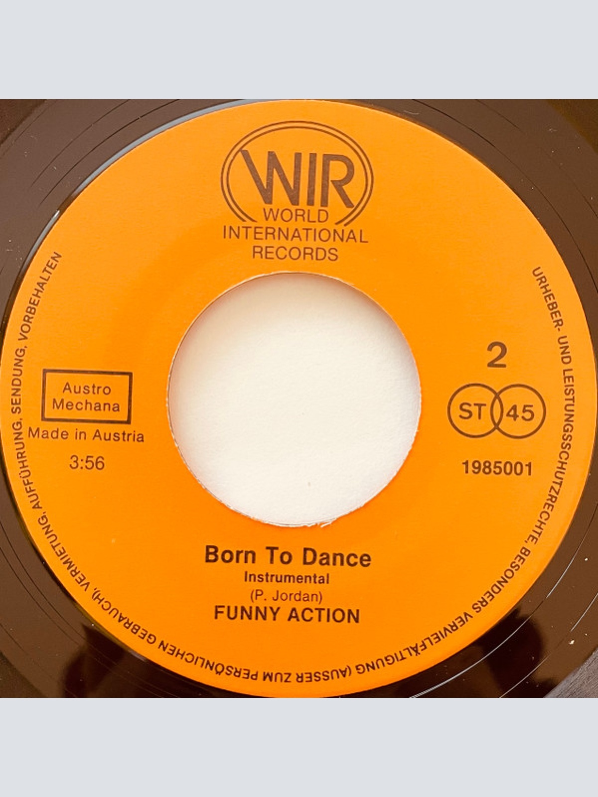 Vinyl / Funny Action - Born To Dance