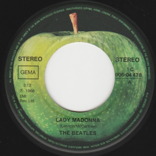 Vinyl / The Beatles - Lady Madonna / The Inner Light