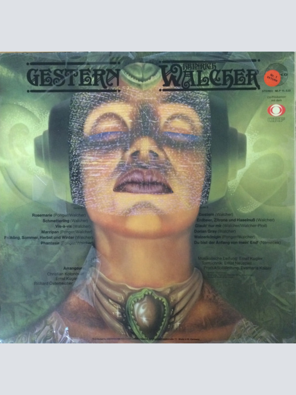 Vinyl / Heinrich Walcher - Gestern