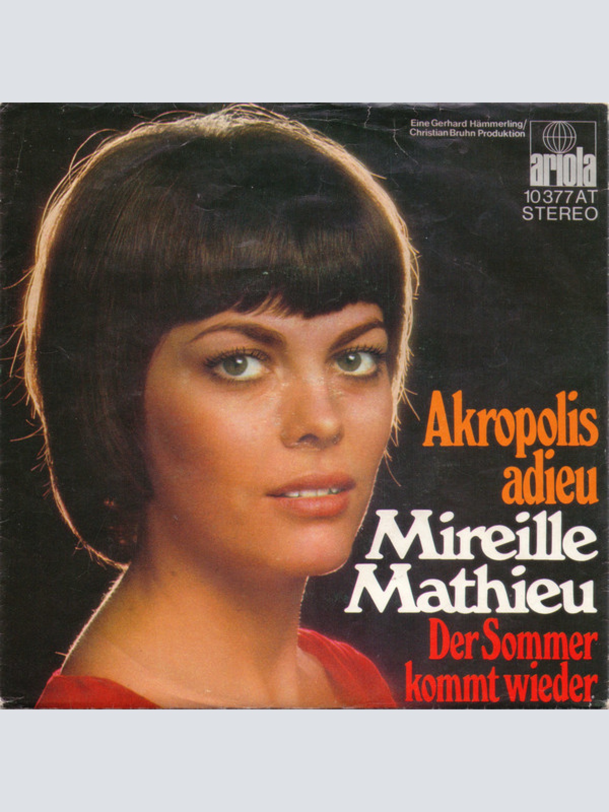 Vinyl / Mireille Mathieu - Akropolis Adieu