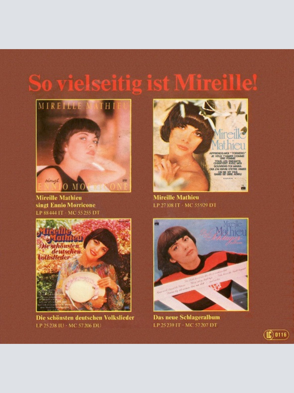 Vinyl / Mireille Mathieu - Nimm Noch Einmal Die Gitarre
