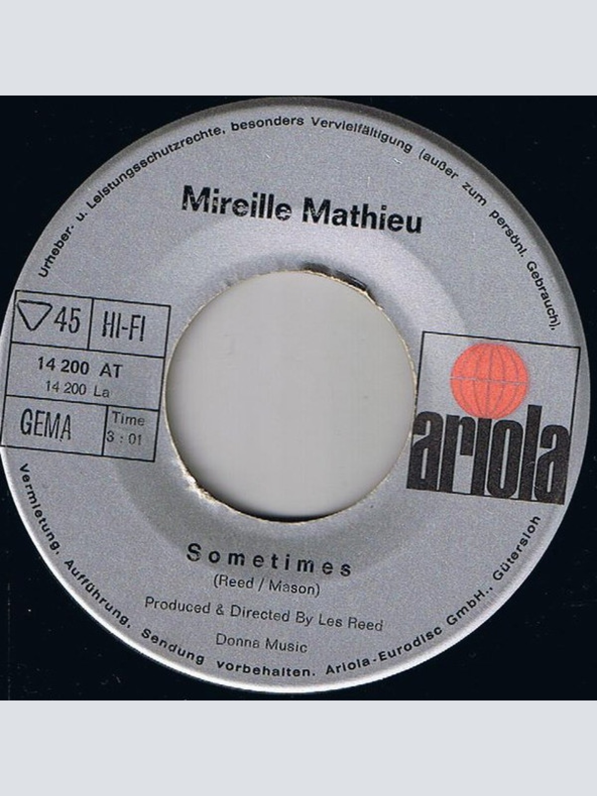 Vinyl / Mireille Mathieu - Sometimes / Sweet Souvenirs Of Stefan