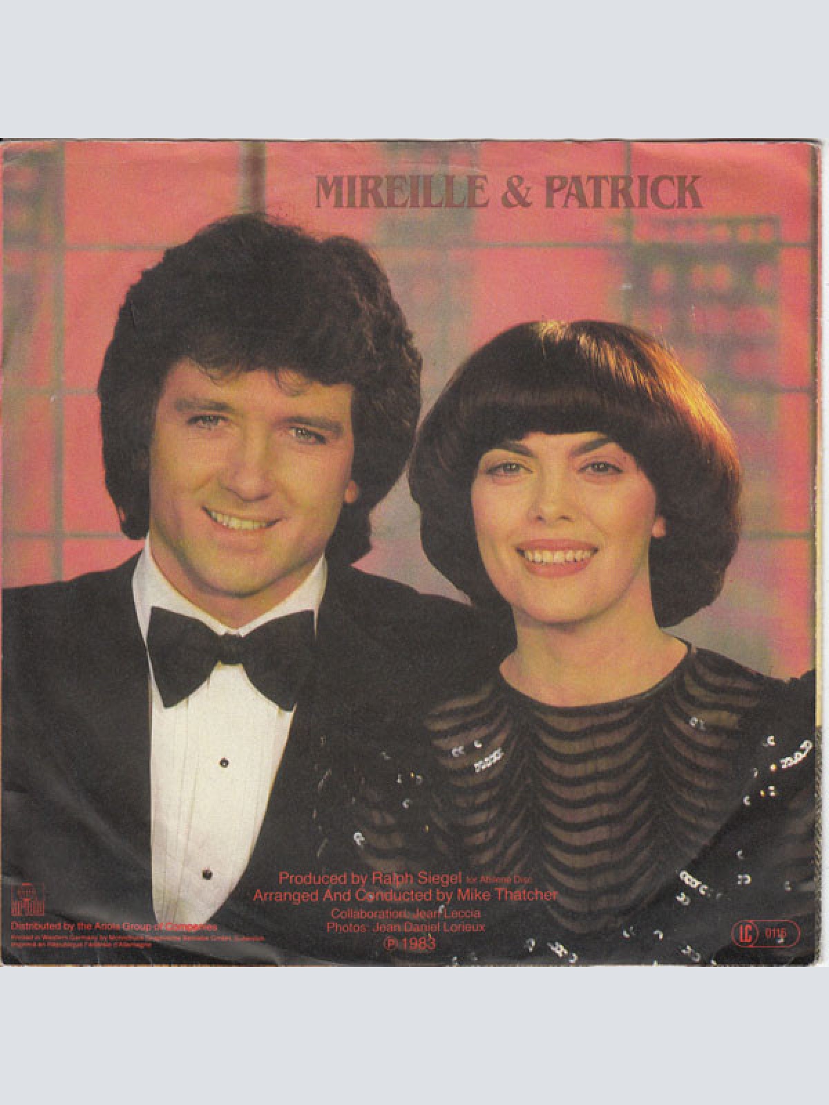 Vinyl / Mireille Mathieu, Patrick Duffy - Together We're Strong / Something's Going On