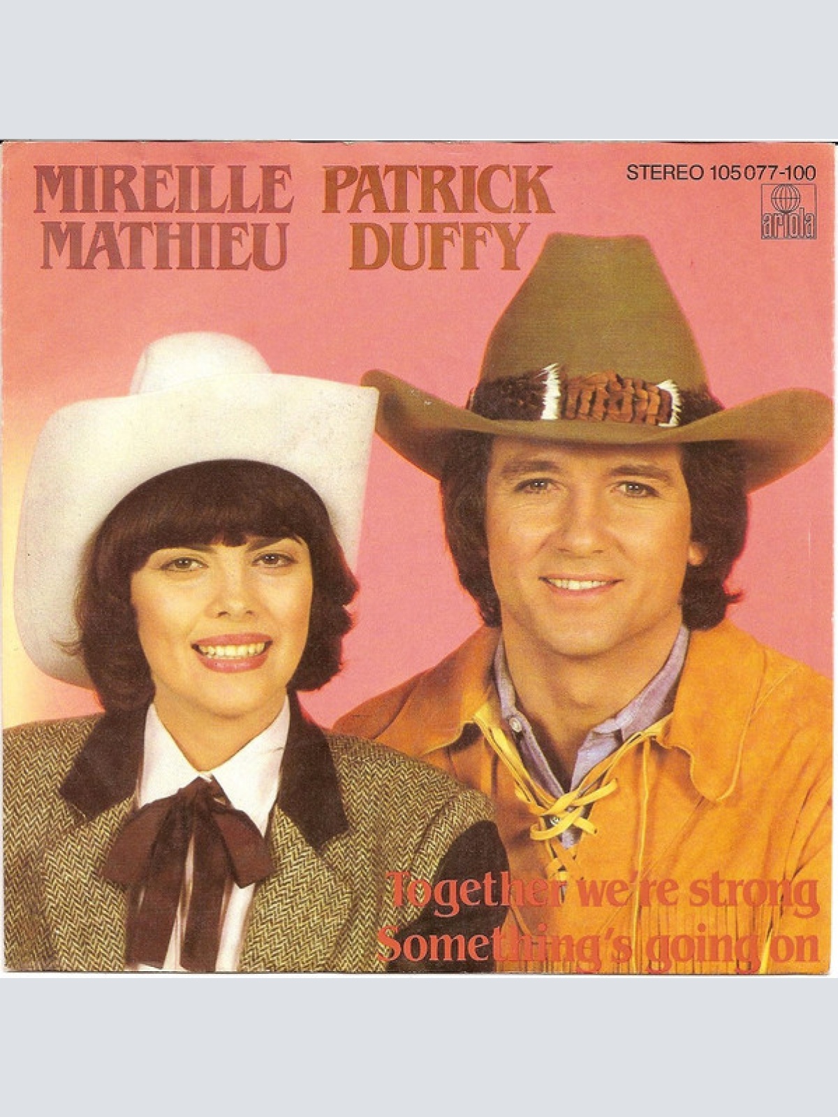 Vinyl / Mireille Mathieu, Patrick Duffy - Together We're Strong / Something's Going On
