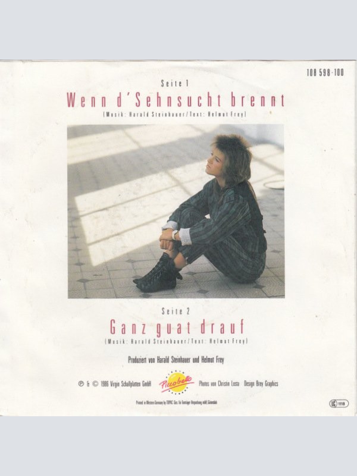 Vinyl / Nicki - Wenn D'Sehnsucht Brennt