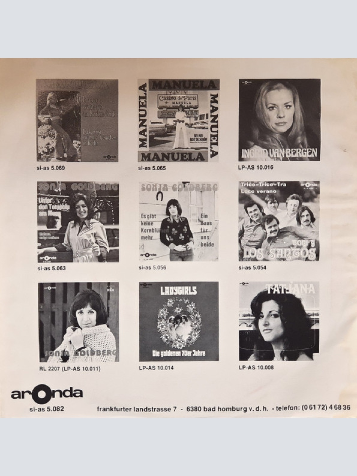 Vinyl / Tom Young (18) - Rudolfo Valentino / Linda