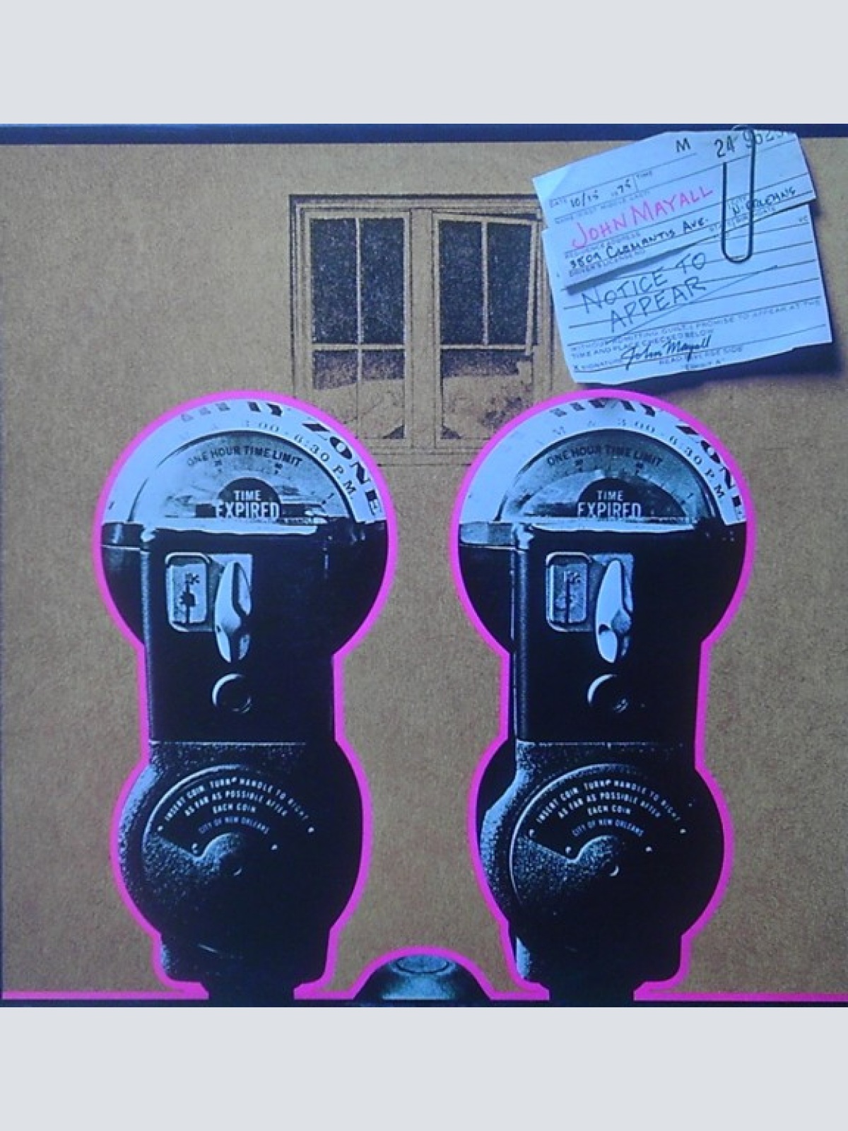 Vinyl / John Mayall - Notice To Appear