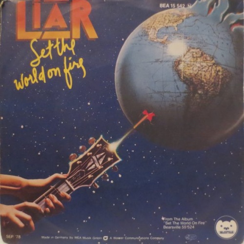 Vinyl / Liar (3) - Set The World On Fire