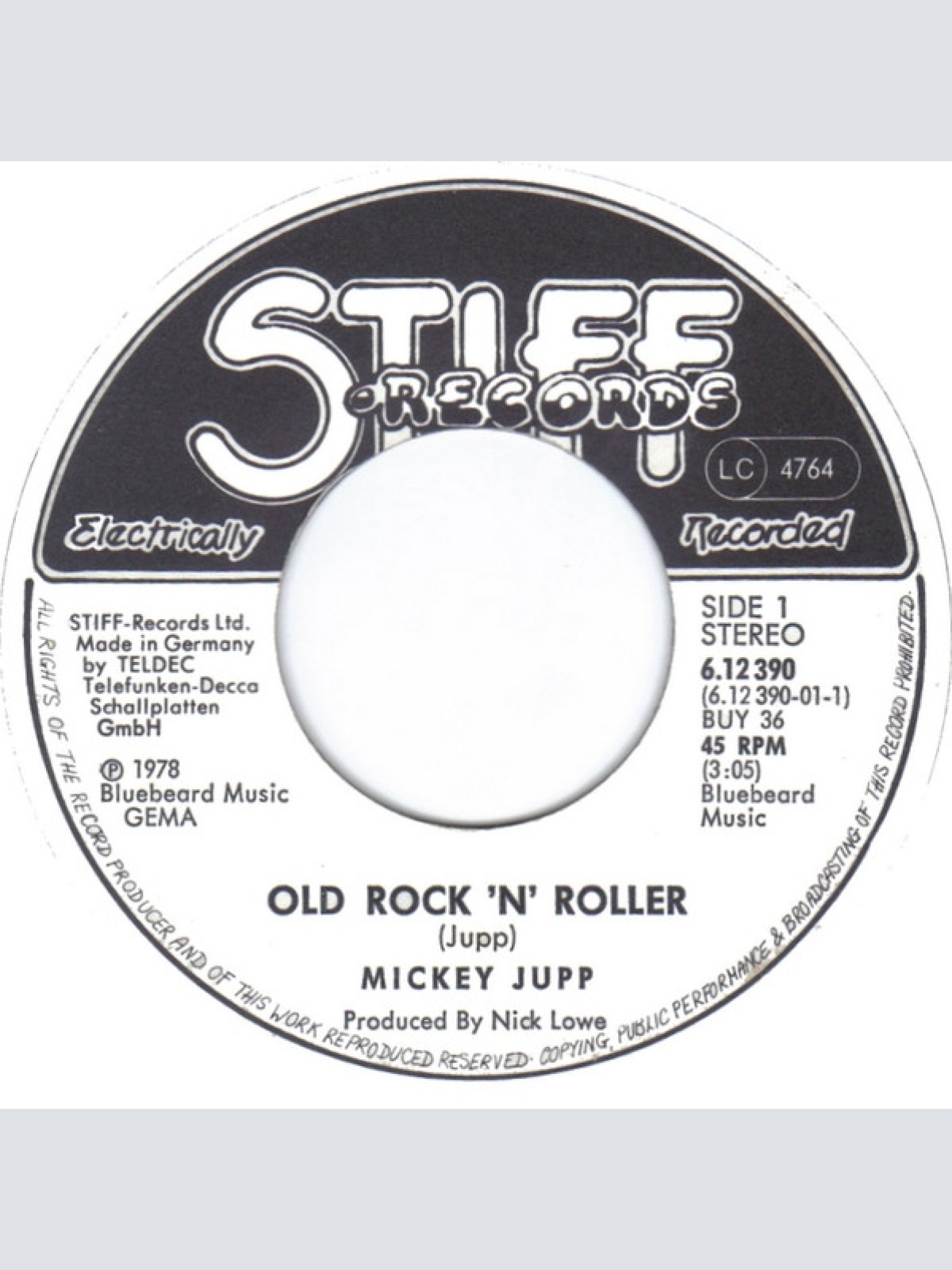 Vinyl / Mickey Jupp - Old Rock 'N' Roller