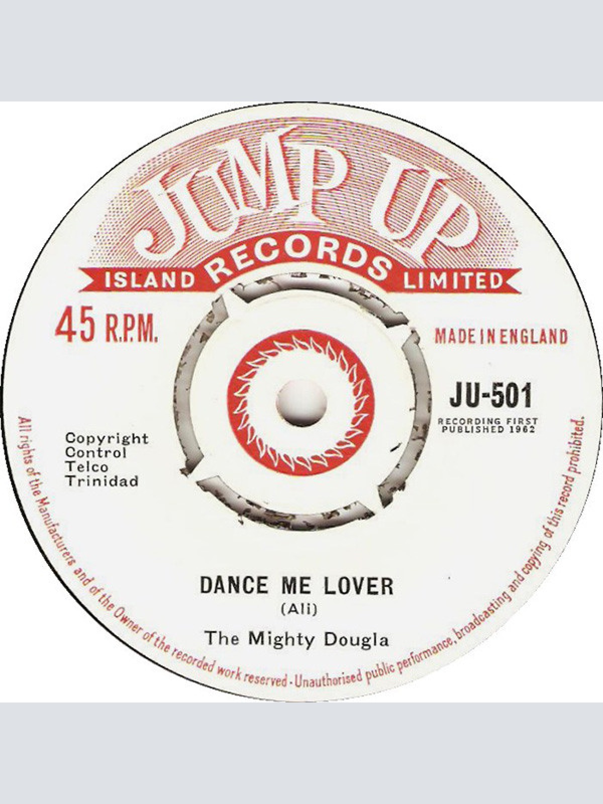 Vinyl / The Mighty Dougla* - Laziest Man / Dance Me Lover