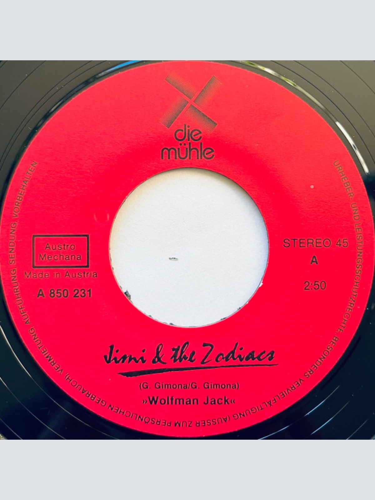 Vinyl / Jimi & The Zodiacs - Wolfman Jack