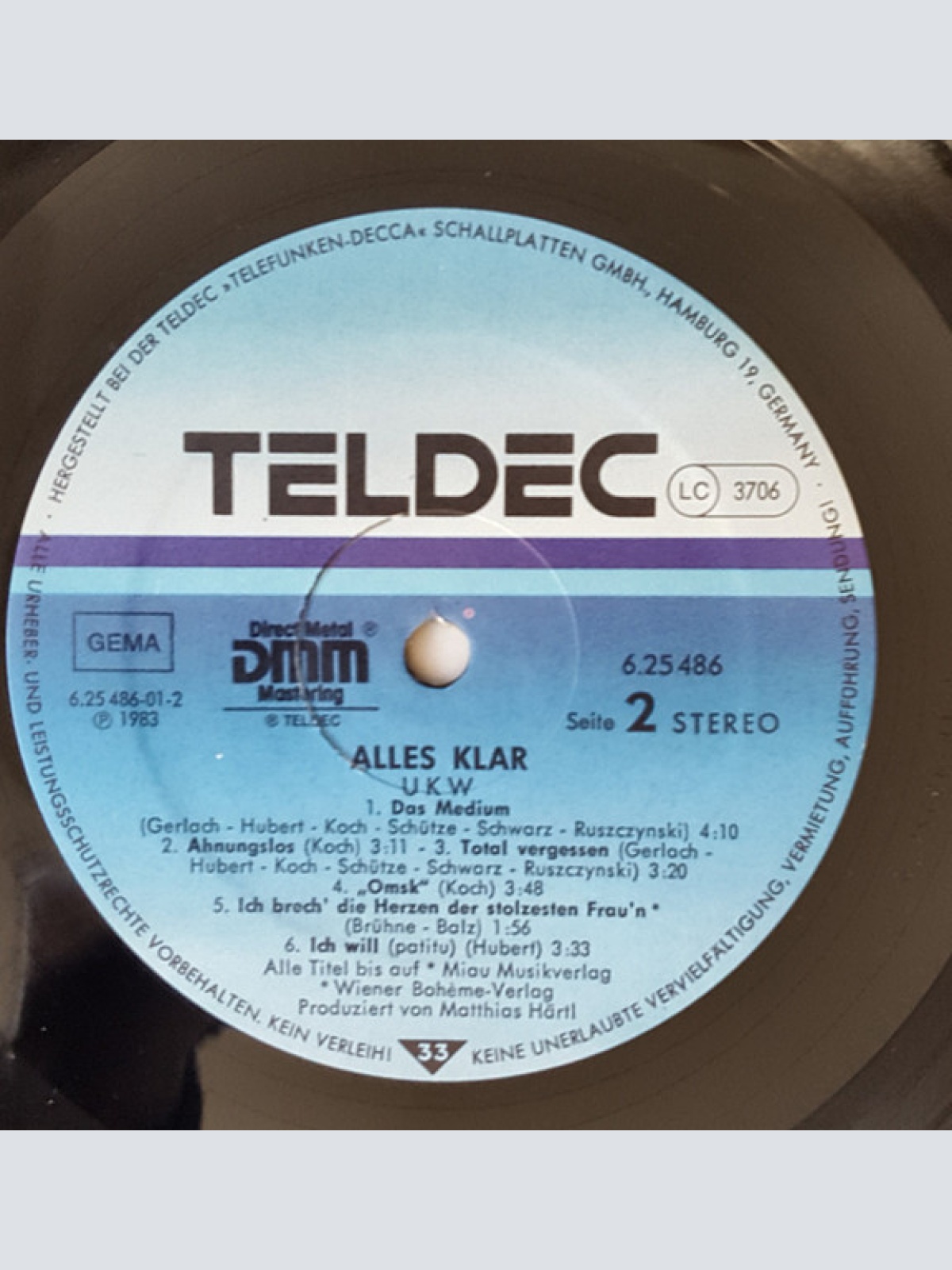 Vinyl / UKW (2) - Alles Klar