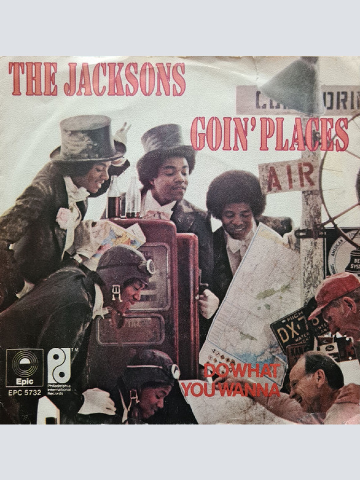 Vinyl / The Jacksons - Goin' Places