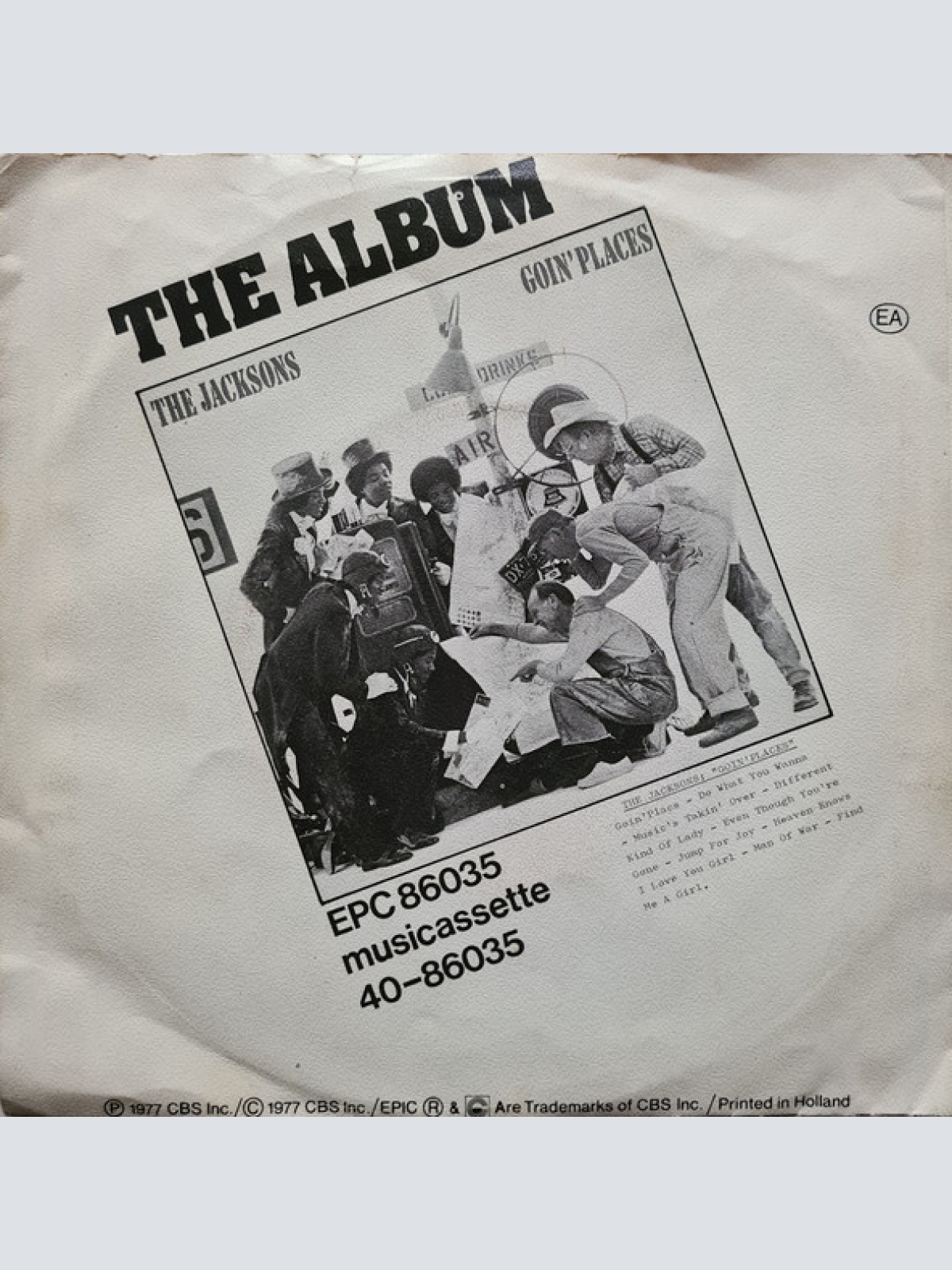 Vinyl / The Jacksons - Goin' Places