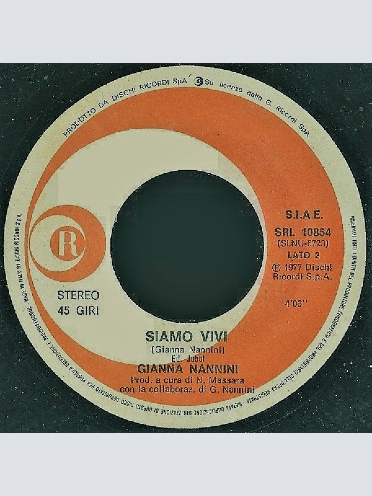 Vinyl / Gianna Nannini - Dialogo