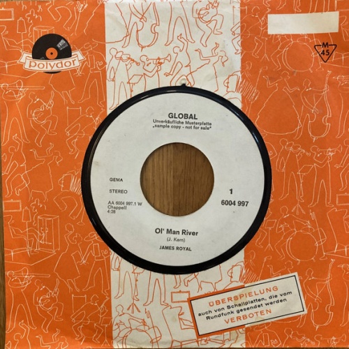 Vinyl / James Royal - Ol' Man River / Conspiracy Of Cards