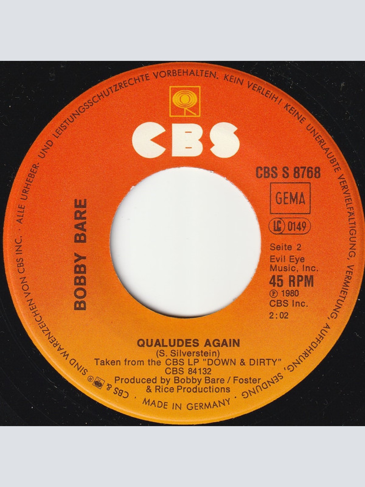 Vinyl / Bobby Bare - Tequila Sheila