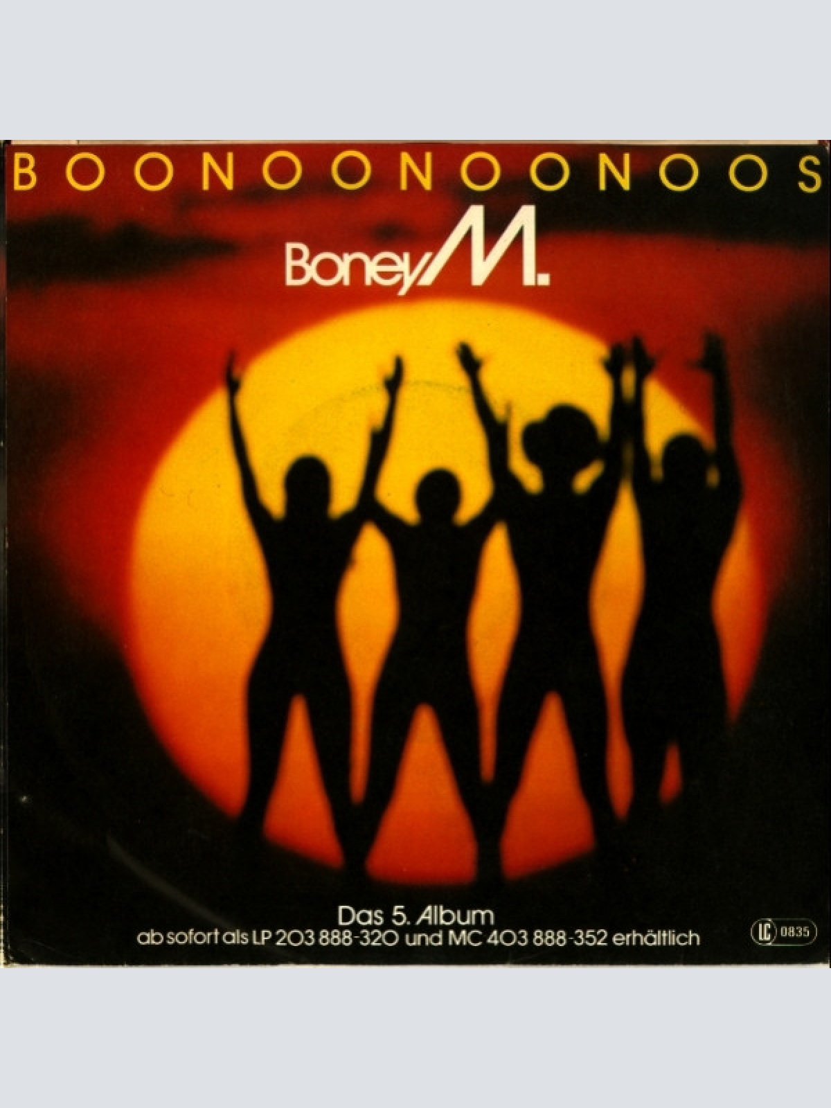 Vinyl / Boney M. - We Kill The World (Don't Kill The World) / Boonoonoonoos