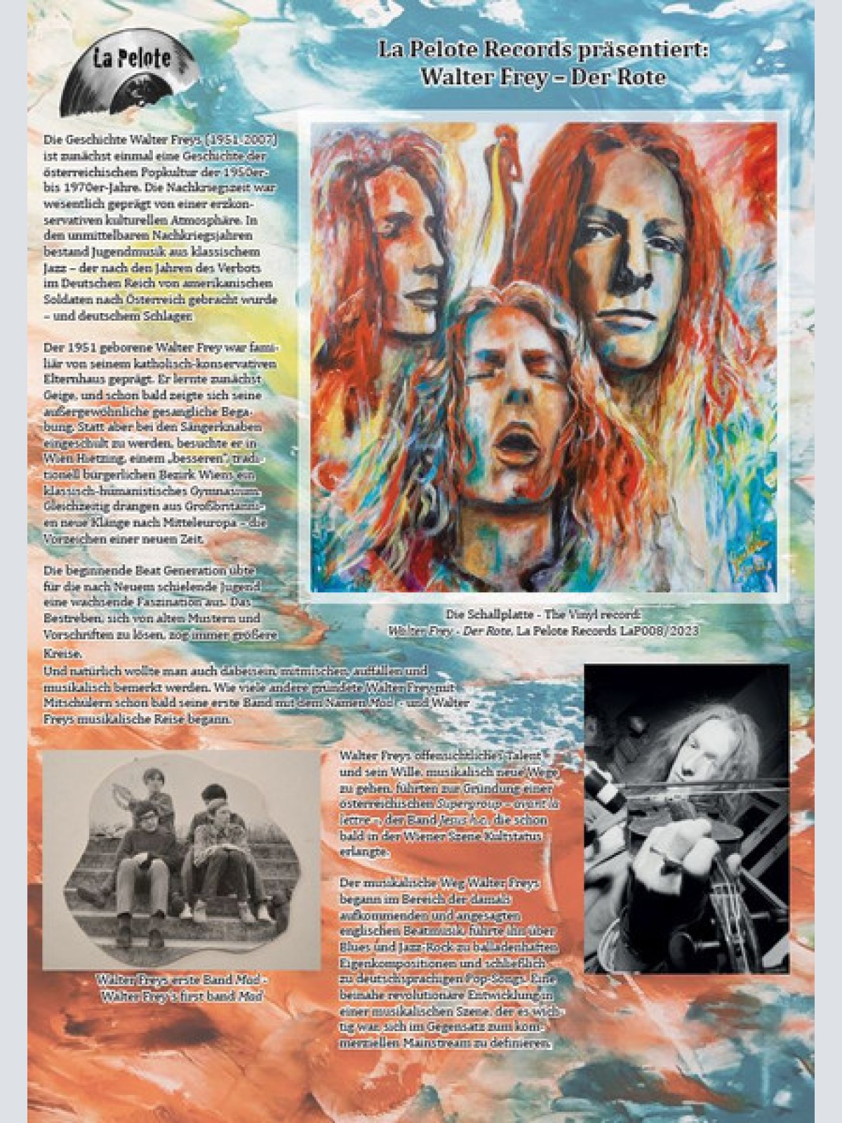 Vinyl / Walter Frey (2) - Der Rote