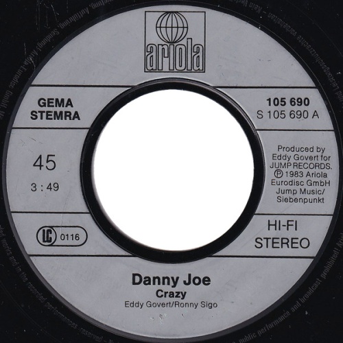 Vinyl / Danny Joe - Crazy