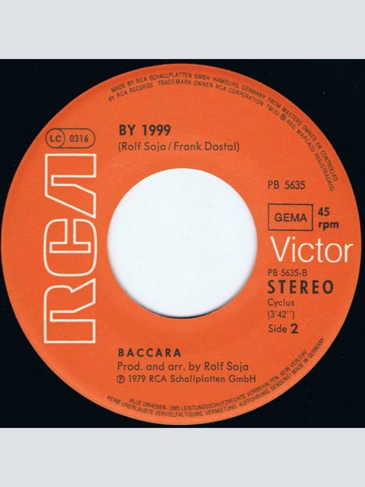 Vinyl / Baccara - Body-Talk