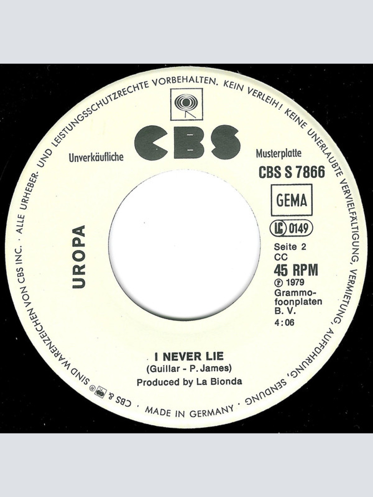 Vinyl / Uropa - Turn Me Off - Turn Me On