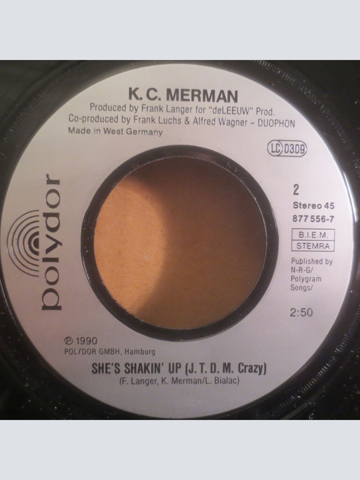 Vinyl / K.C. Merman* - Could It Be Me