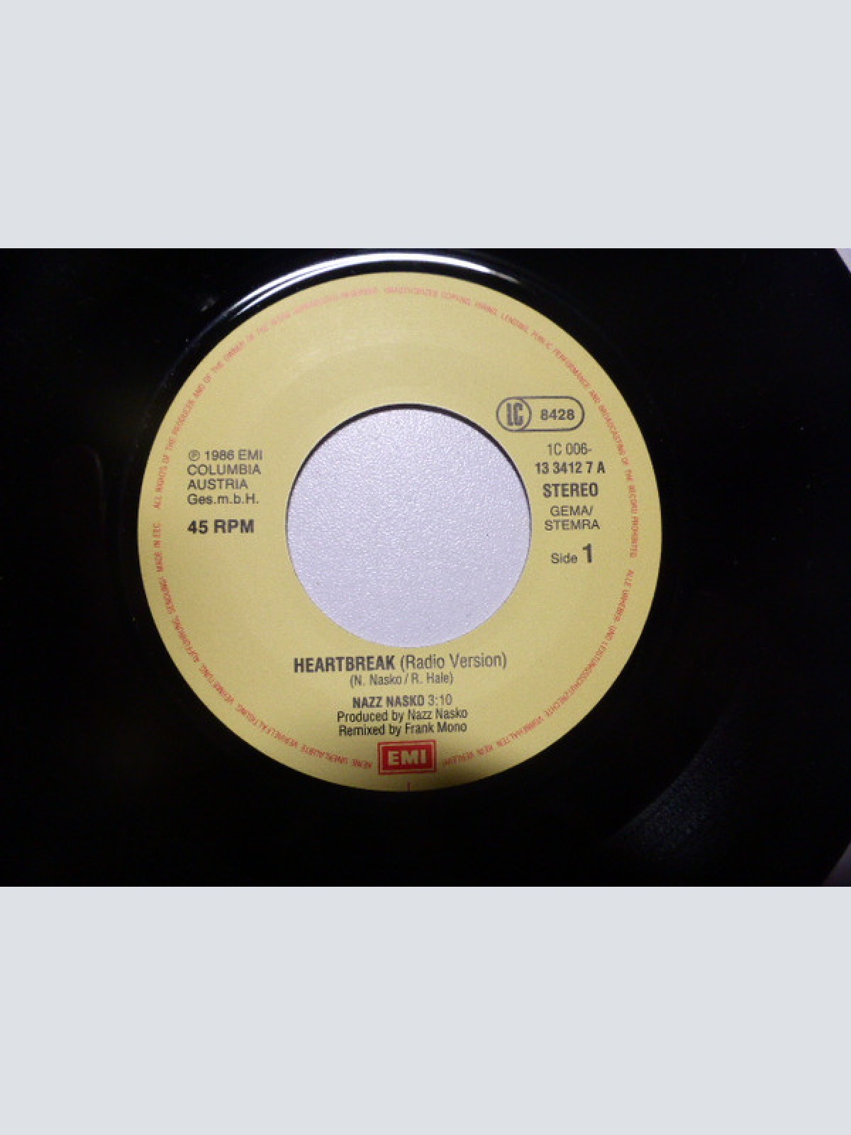 Vinyl / Nazz Nasko - Heartbreak