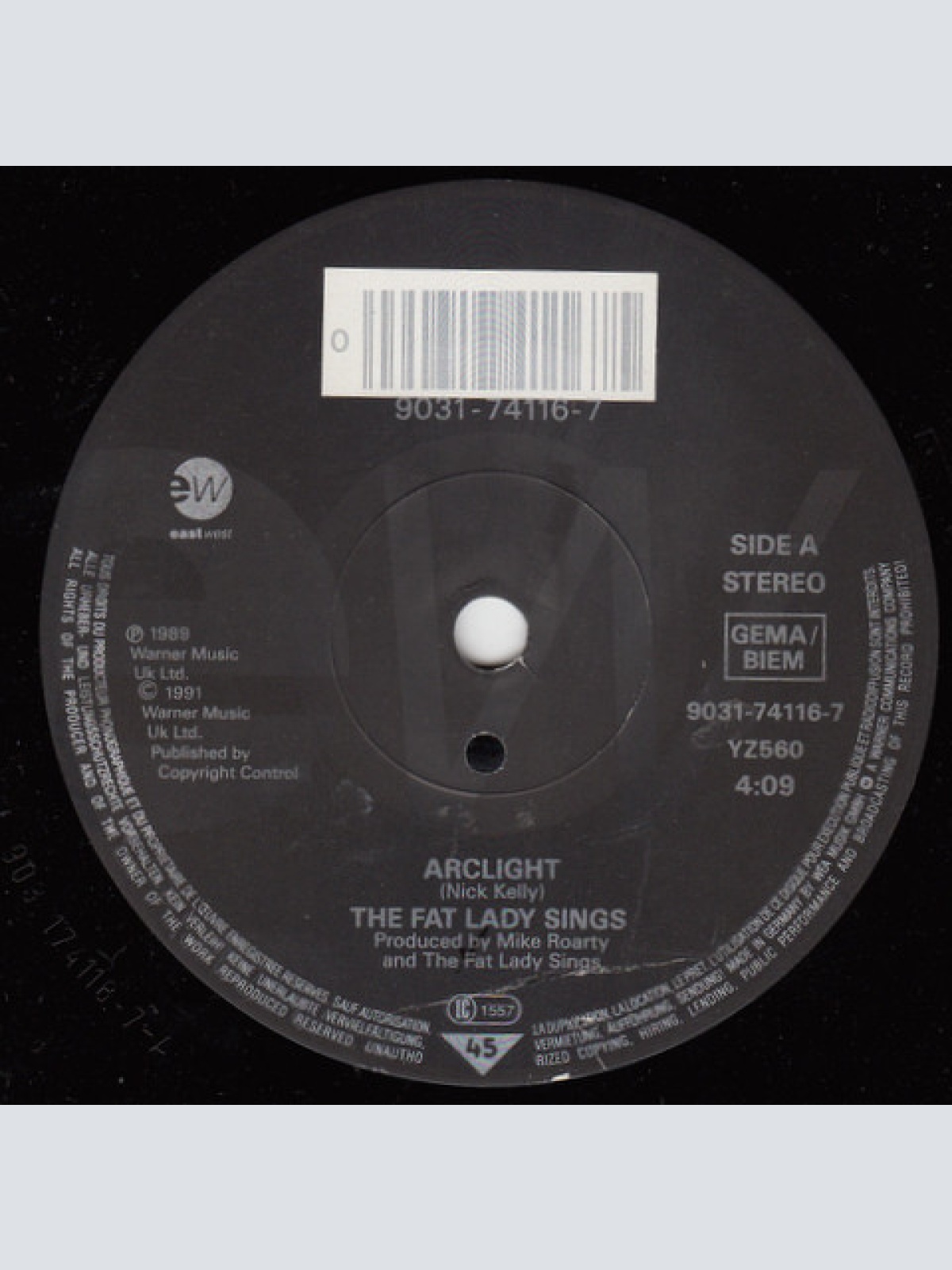 Vinyl / The Fat Lady Sings - Arclight