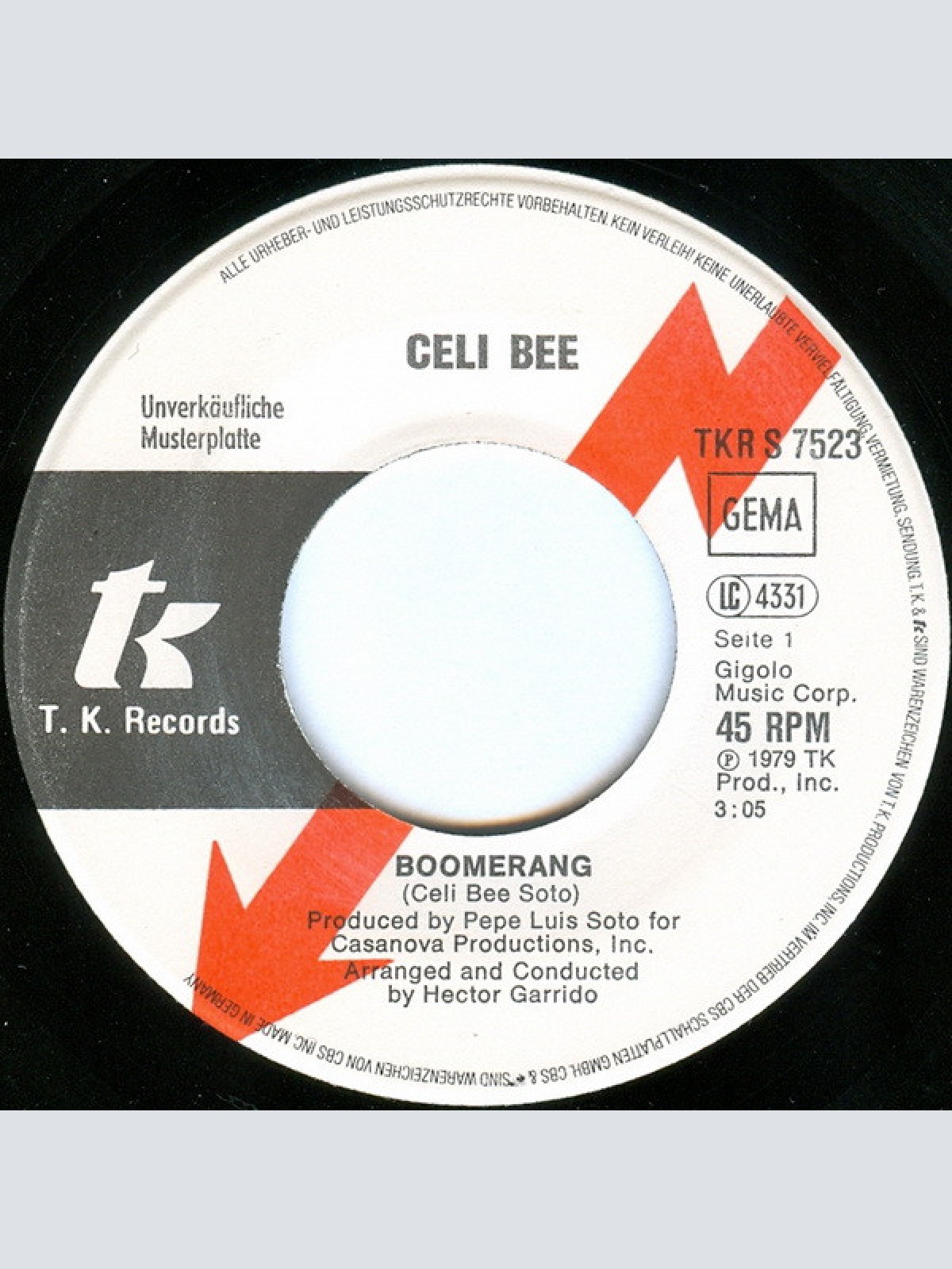 Vinyl / Celi Bee - Boomerang