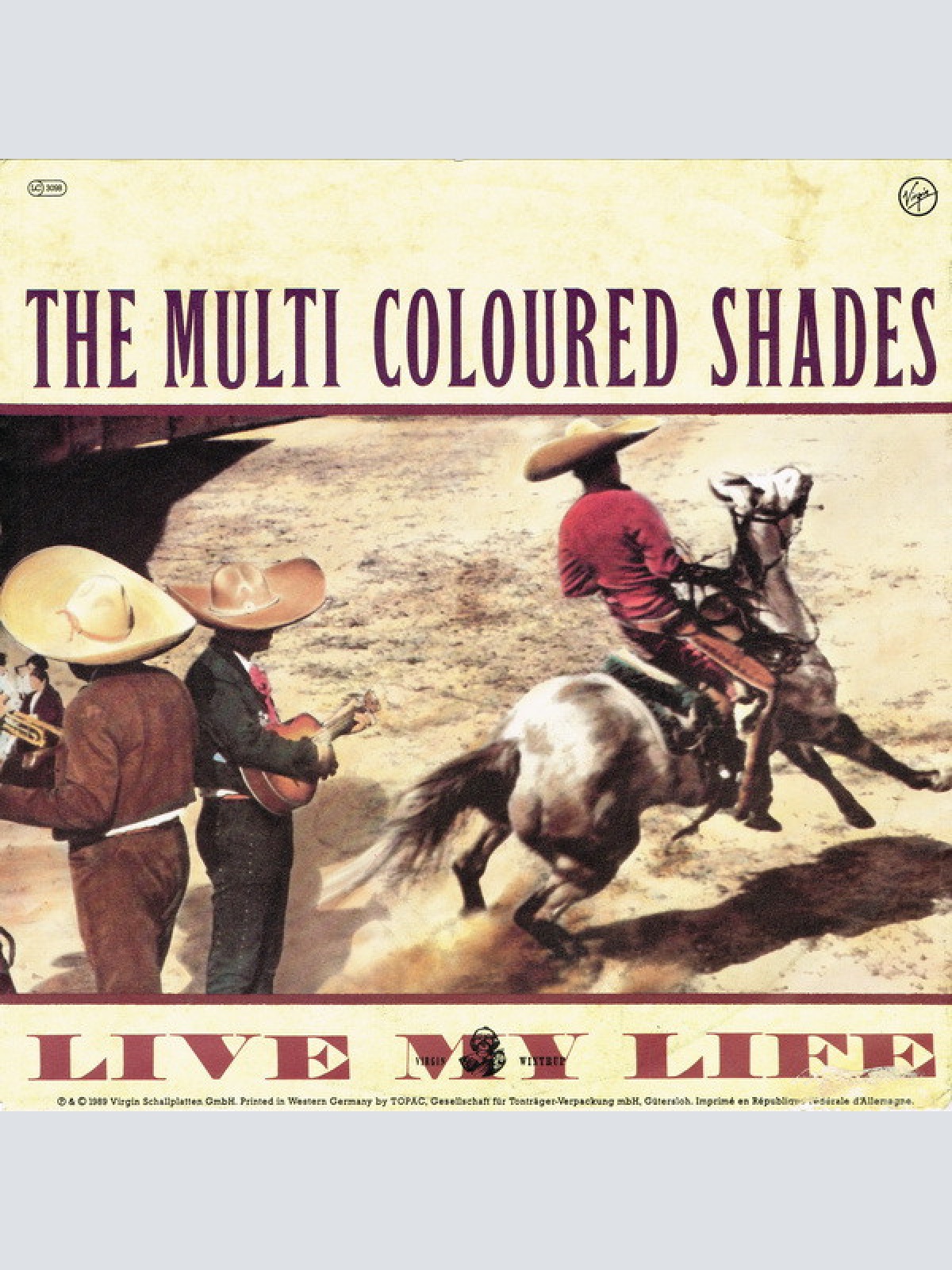 Vinyl / The Multi Coloured Shades* - Live My Life