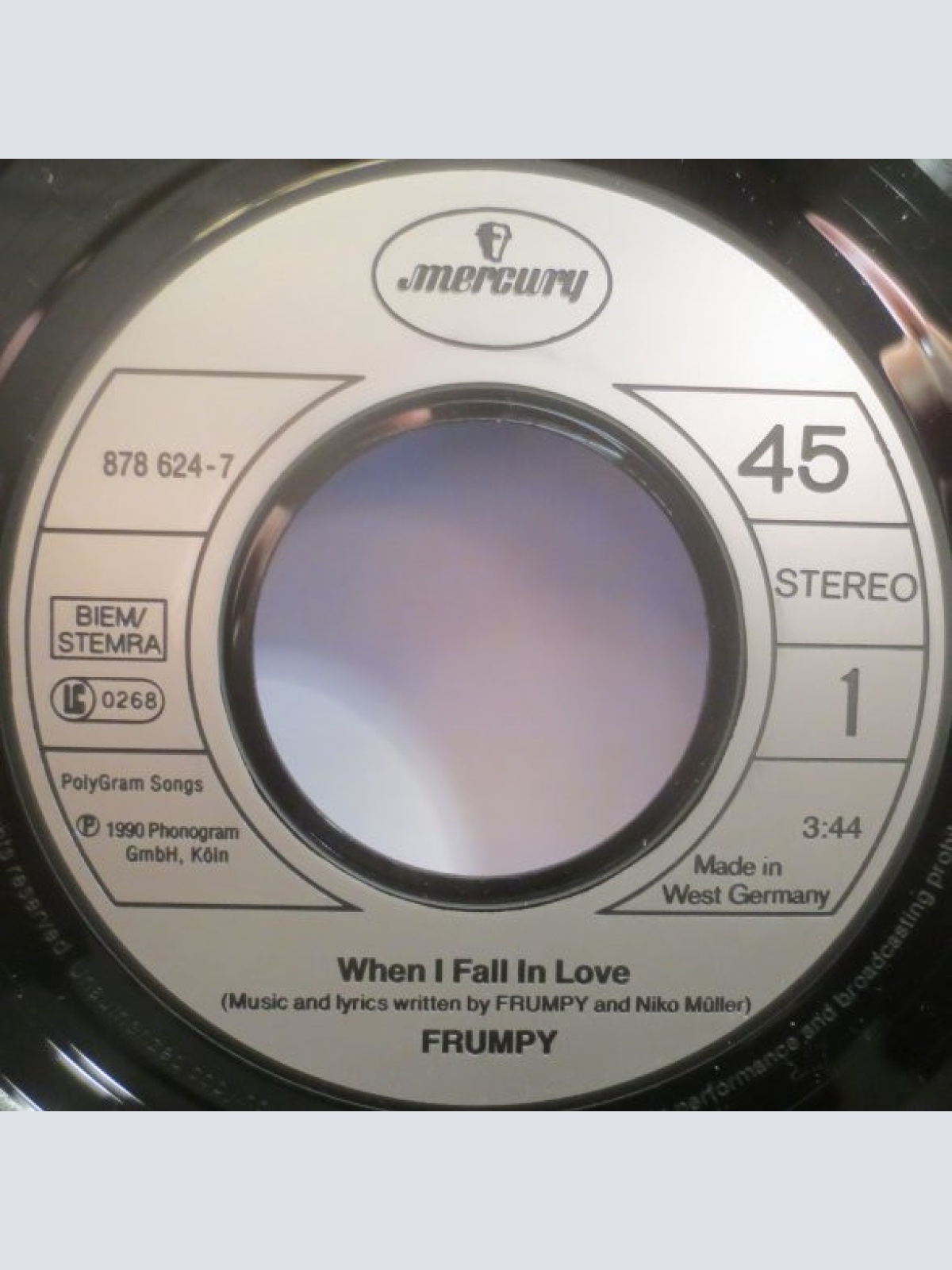 Vinyl / Frumpy - When I Fall In Love