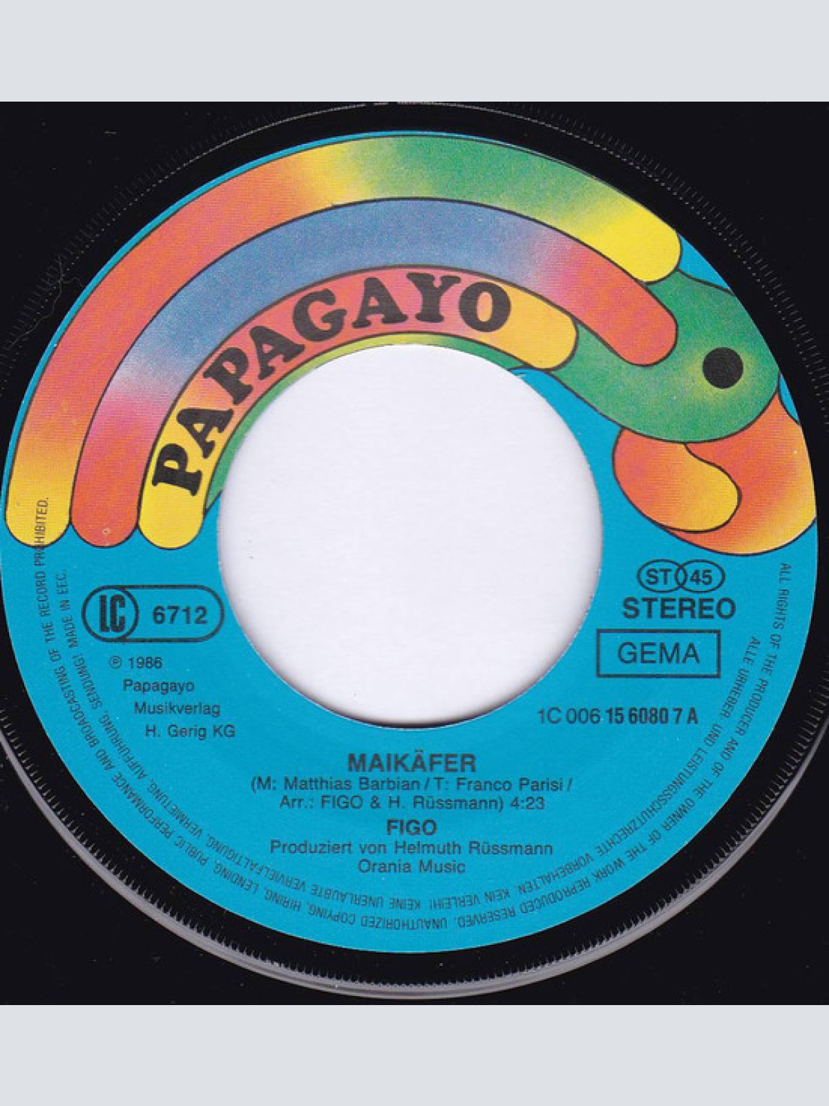 Vinyl / Figo (3) - Maikäfer